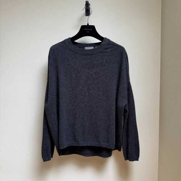 VKoo 100% Cashmere Cocoon Sweater – Dark Gray (Size M) – NWOT - Picture 1 of 5